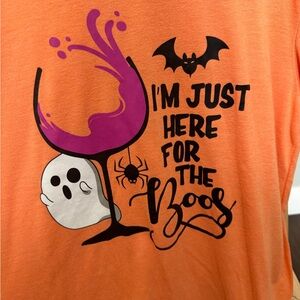 Orange Halloween Graphic Tee